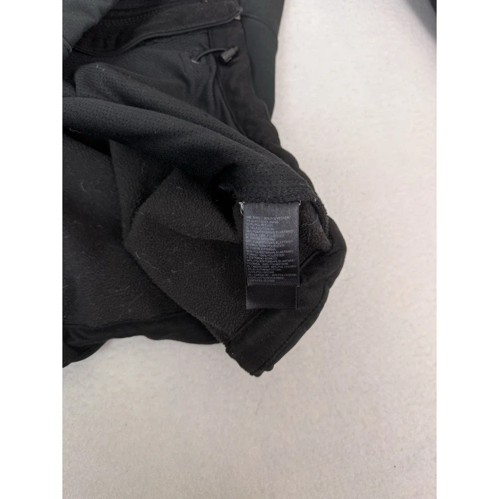 The North Face Apex Bionic Softshell Jacket Men's Large Black‎ Full Zip Windwall
